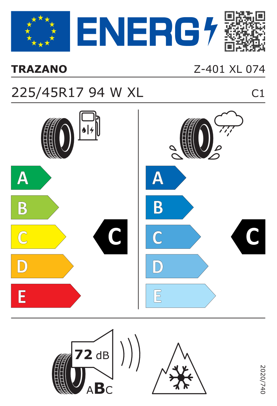 Trazano Z-401 225/45R17 94 W - 2