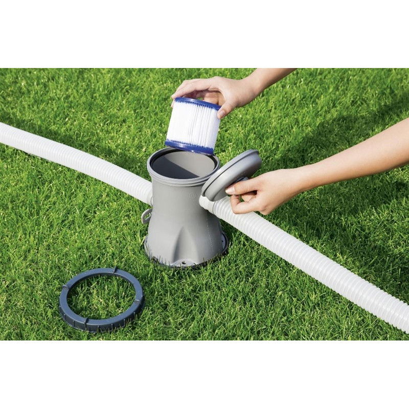 Vandens siurblys su filtru baseinui BESTWAY Flowcleaner, 1249 l/h - 2