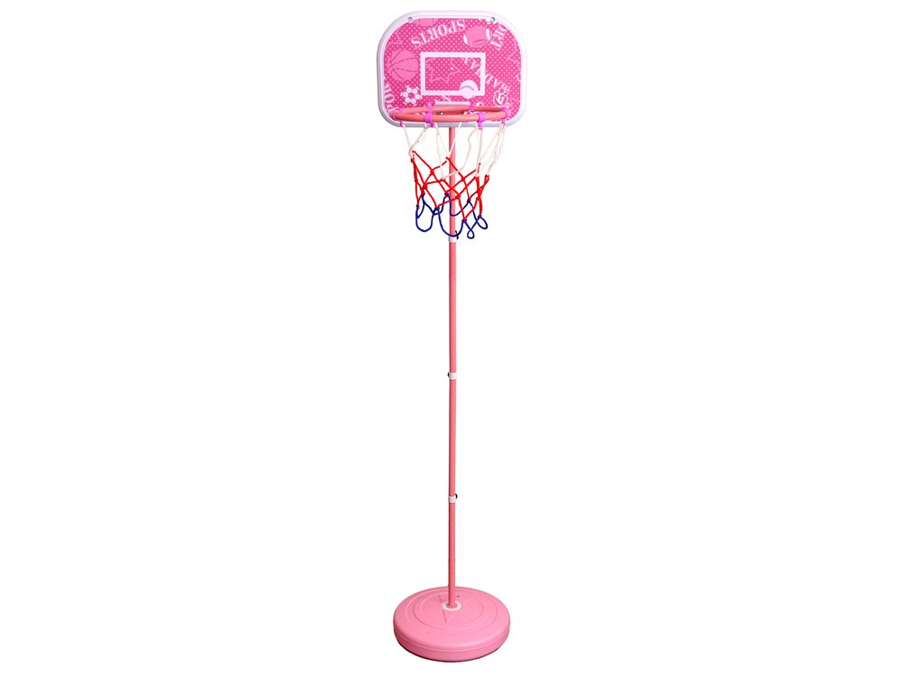 Krepšinio rinkinys vaikams, 170 cm, rožinis - 5