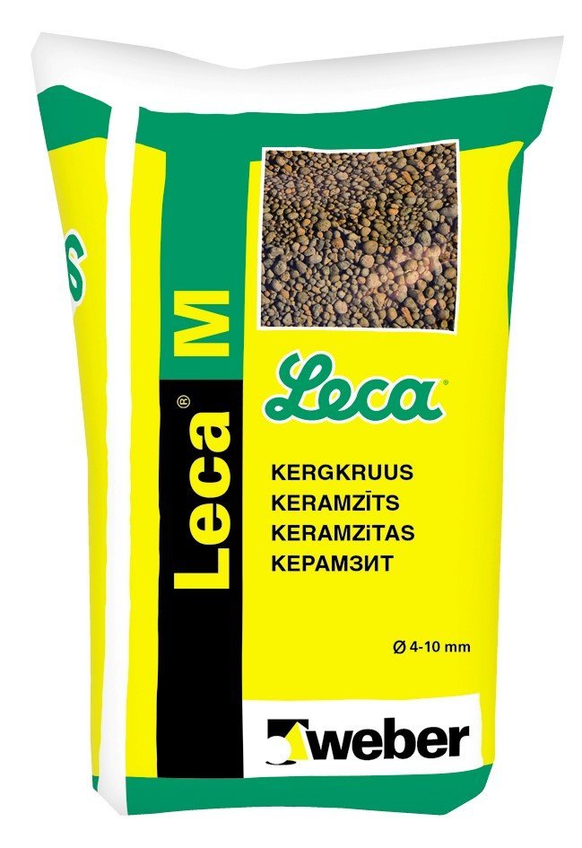 Keramzitas LECA, 4 - 10 mm, 50 L