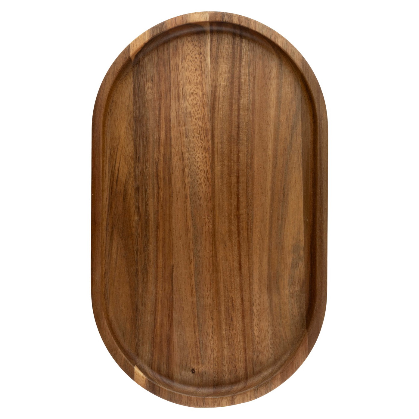 Medinis padėklas UNIWELL ACACIA, ovalios f., 18 x 30cm-0