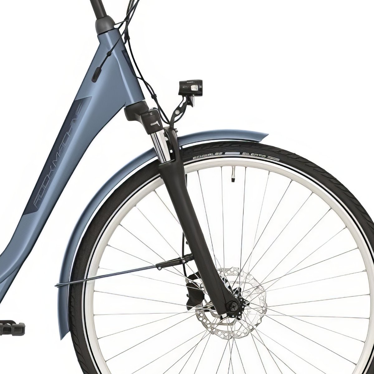 Elektrinis dviratis Rock Machine Cityride e100SD, 28 ", mėlynas - 6
