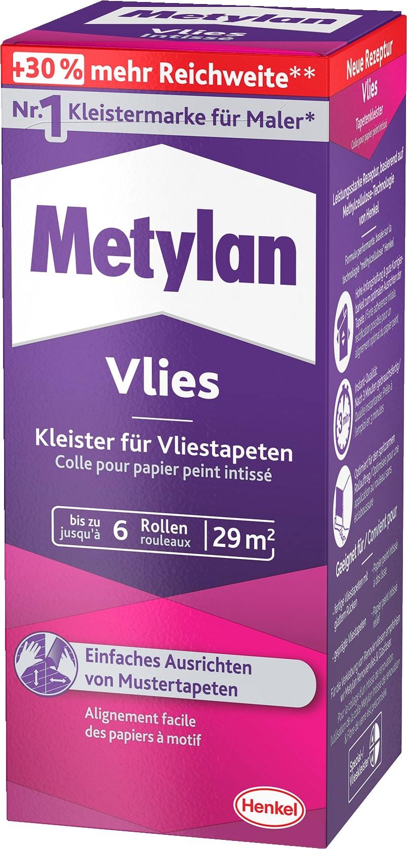 Klijai flizelininiams tapetams METYLAN Fleece, 180 g-0