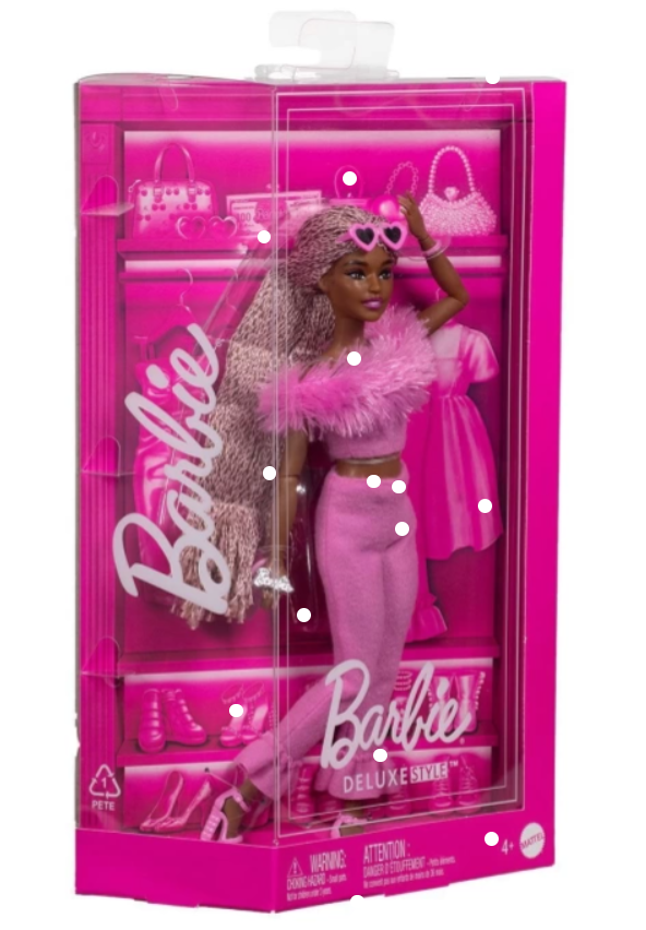 Lėlė Barbė Deluxe Fashionistas - ermitazas.lt