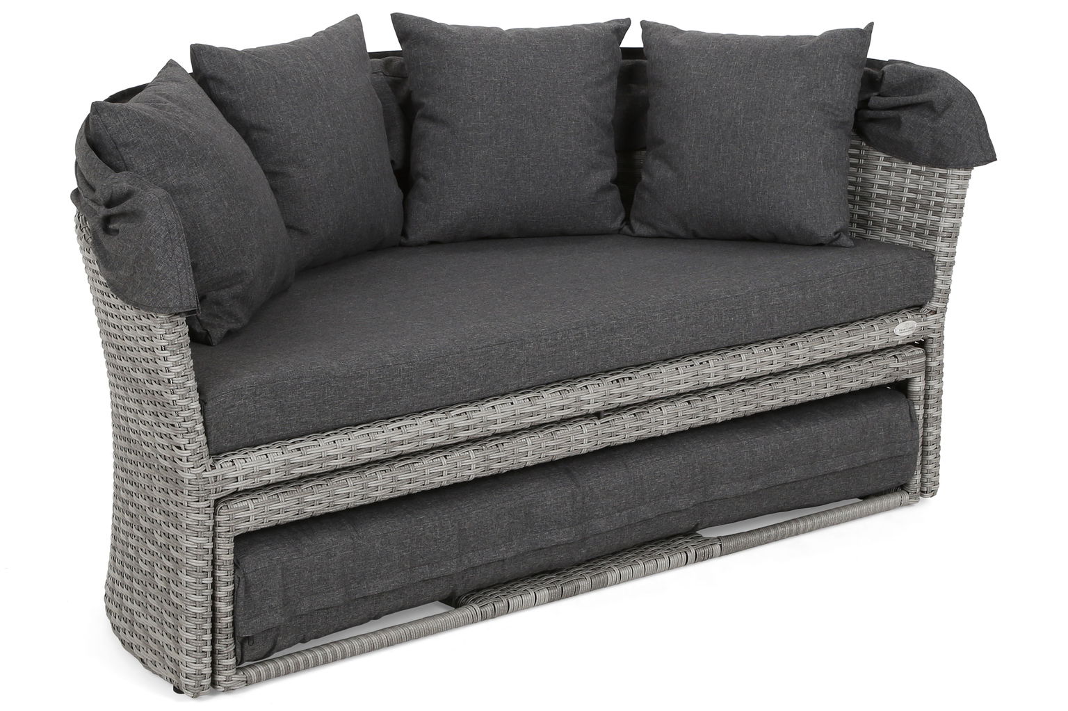 Sodo sofa Sydney, Light Grey/Grey Melange - 4