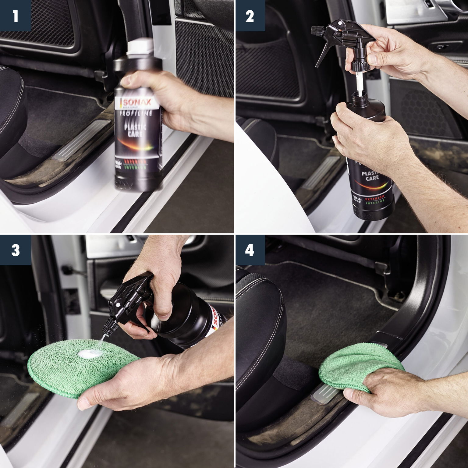 Plastiko priežiūros priemonė SONAX PROFILINE Plastic Care, 1L-1