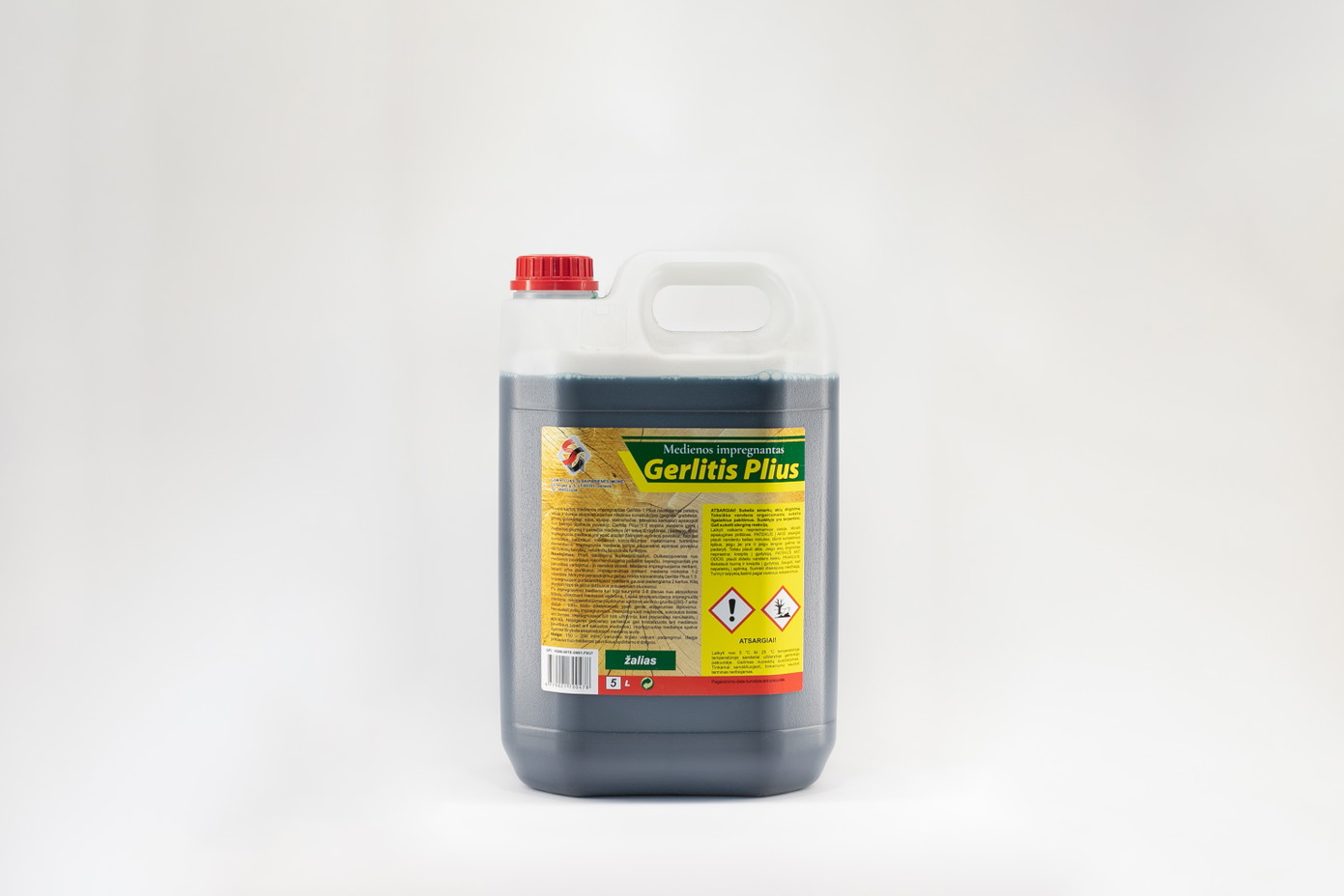 Medienos impregnantas GERLITIS PLIUS žalios sp., 5 L-0