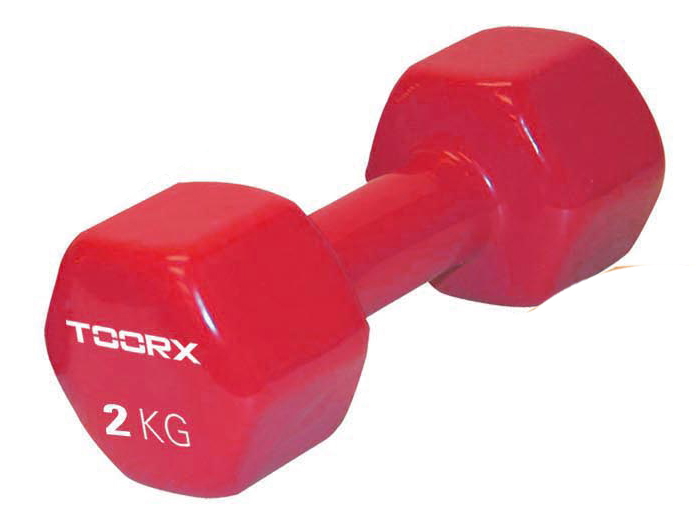Vinilinis hantelis TOORX MV-2, 2kg-0