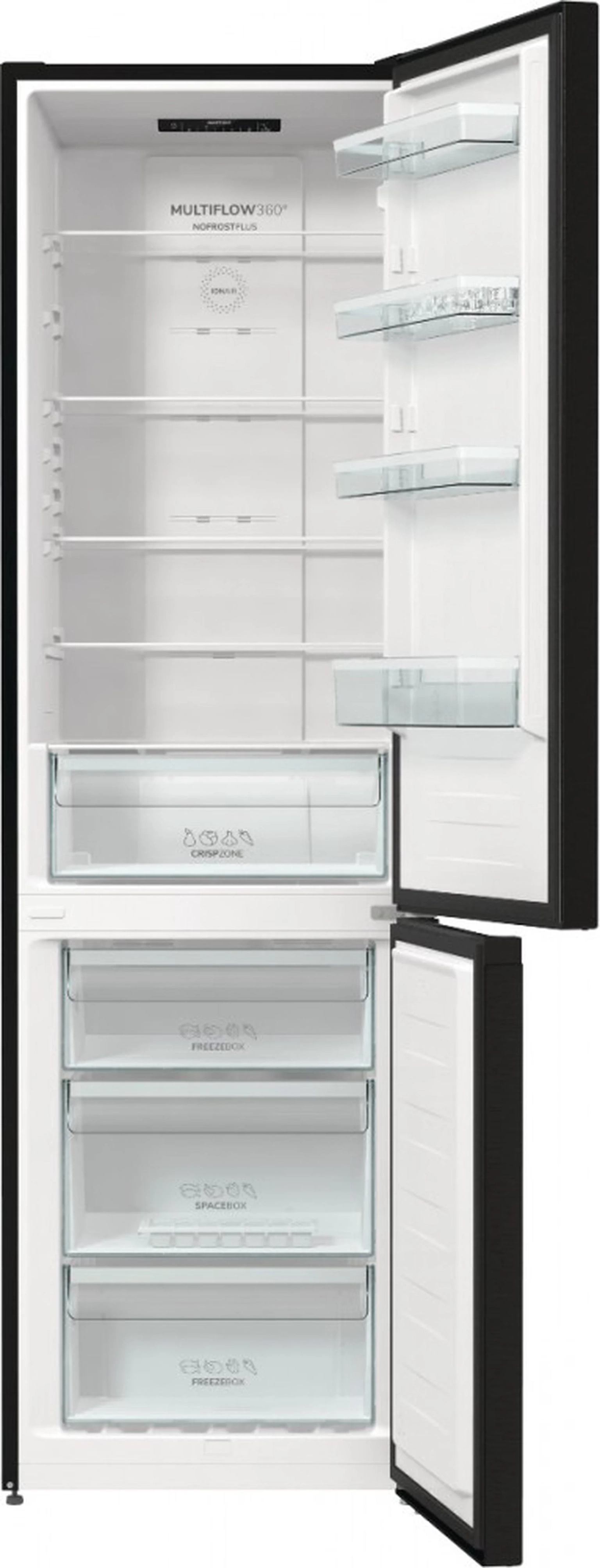 Šaldytuvas su šaldikliu GORENJE NRK6202EBXL4, 200 cm - 5