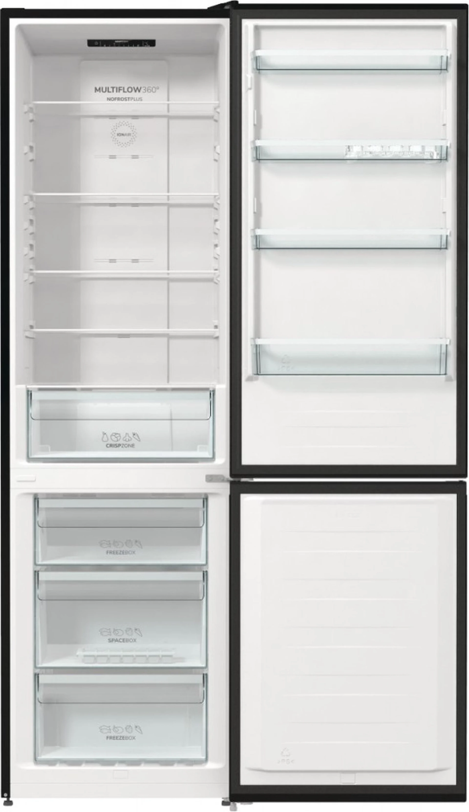 Šaldytuvas su šaldikliu GORENJE NRK6202EBXL4, 200 cm - 6