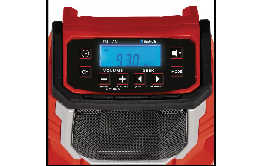 Radijas EINHELL TC-RA 18 Li BT-Solo, 18 V, Bluetooth, be akumuliatoriaus - 3