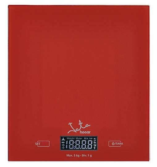 Virtuvinės svarstyklės Jata 729/R Red-1