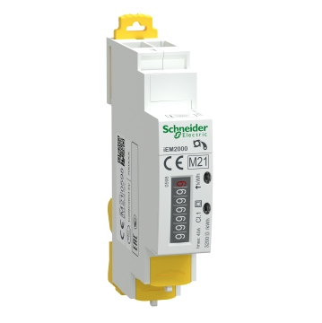 Elektros energijos skaitiklis SCHNEIDER, 230V, 40A, B, MID. 1 modulio; A9MEM2000-0