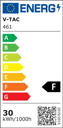 LED prožektorius su judesio davikliu V-TAC SAMSUNG, 30 W, 4000 K, 2400 lm, IP65, juodos sp. - 7