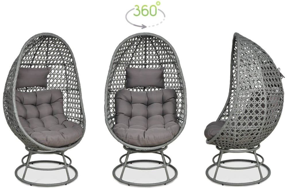 Lauko krėslas HOLIDAY, Grey-1