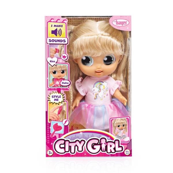 Lėlė CITY GIRL, 32 cm-0