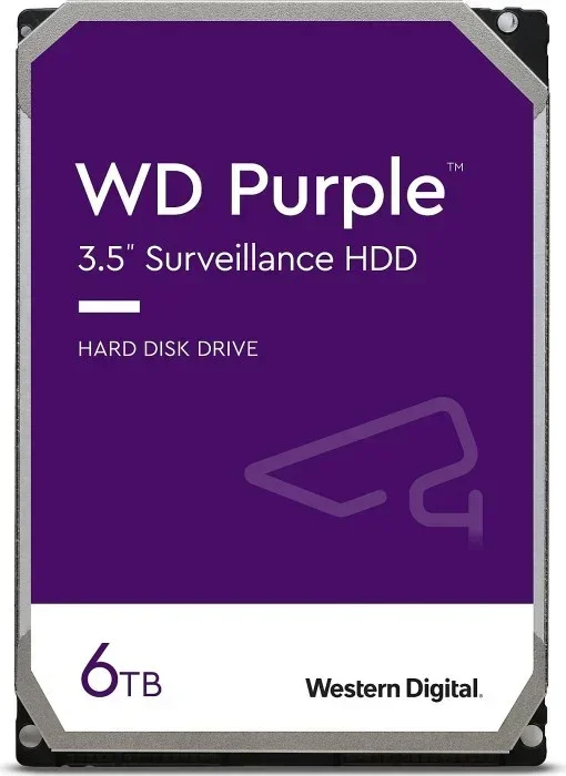 Kietasis diskas (HDD) Western Digital Purple Surveillance WD63PURZ, 3.5", 6 TB