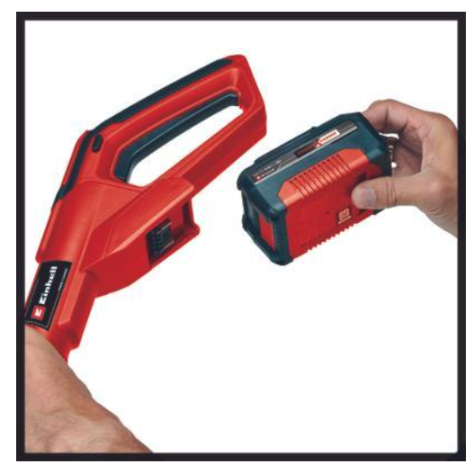 Akumuliatorinė vejos kraštų žoliapjovė EINHELL GE-LE 18/190 Li-Solo, 18 V, 48 mm, be akumuliatoriaus - 5