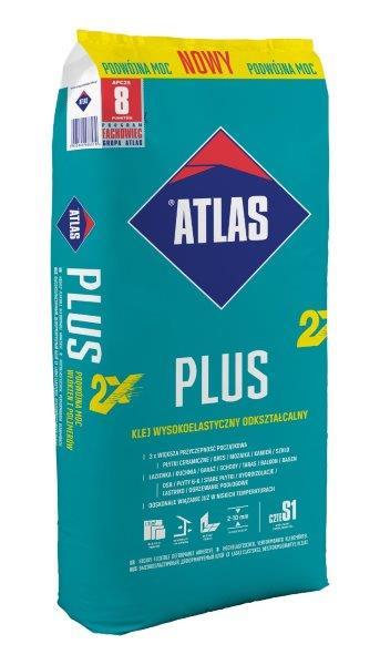 Plytelių klijai ATLAS PLUS, elastingi, 25 kg-0