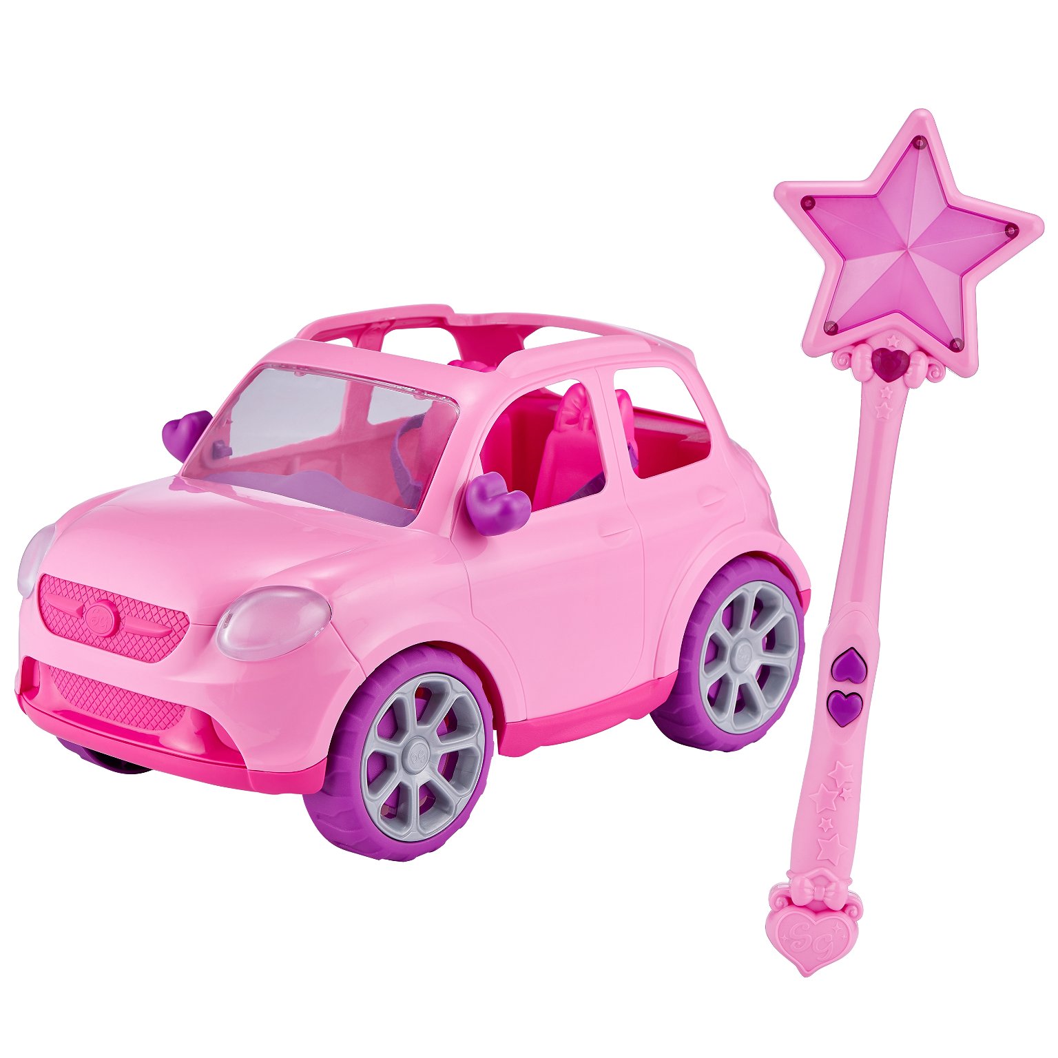 SPARKLE GIRLZ valdomas automobilis su burtų lazdele, 100299 - 2