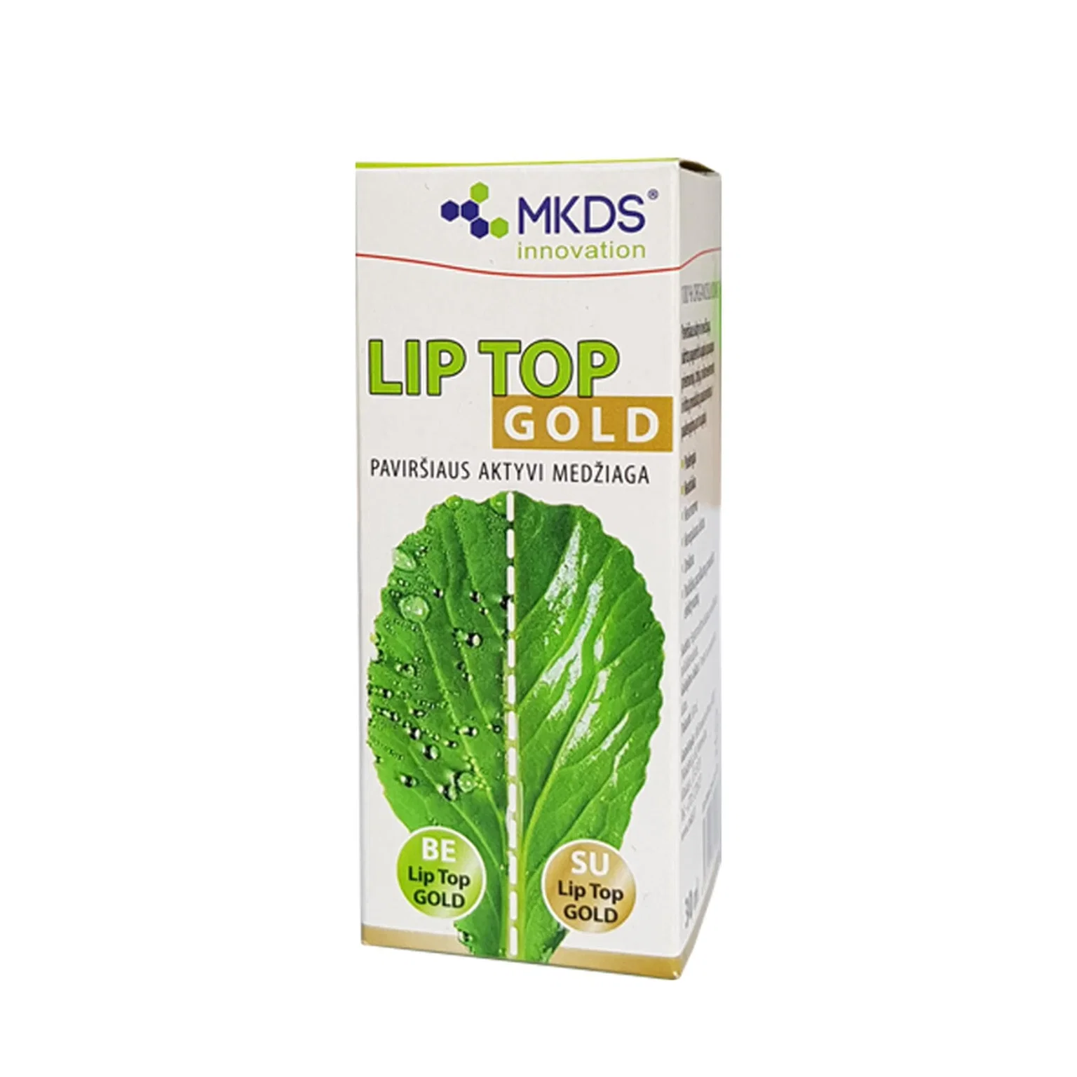 Paviršiaus aktyvinamoji medžiaga LIP TOP GOLD, 30 ml-0