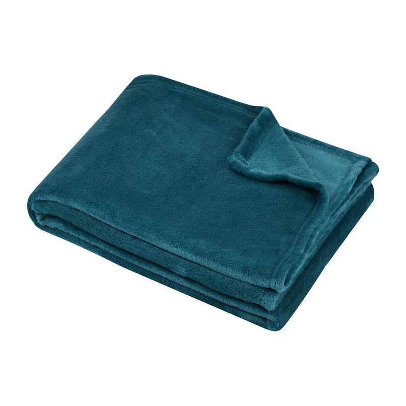 Pledas STOF STANFORD PETROLE, 180 x 220 cm, 100% poliesterio-0
