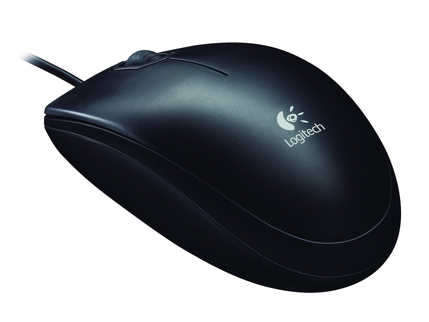 Kompiuterio pelė Logitech B100, juoda-0