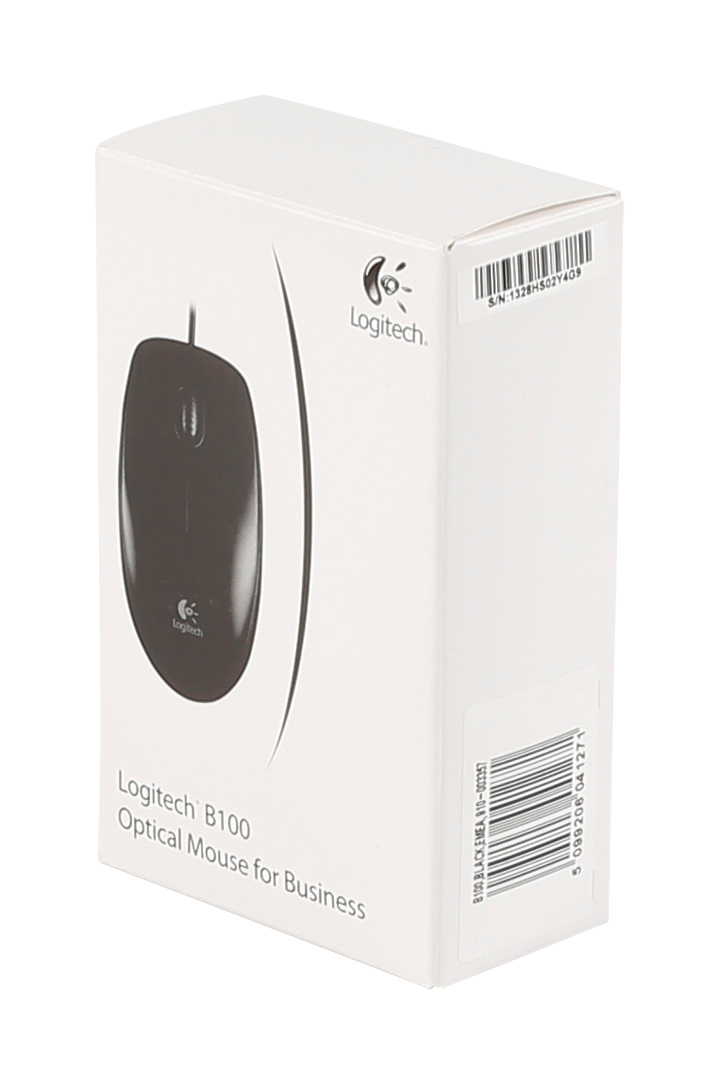 Kompiuterio pelė Logitech B100, juoda - 3