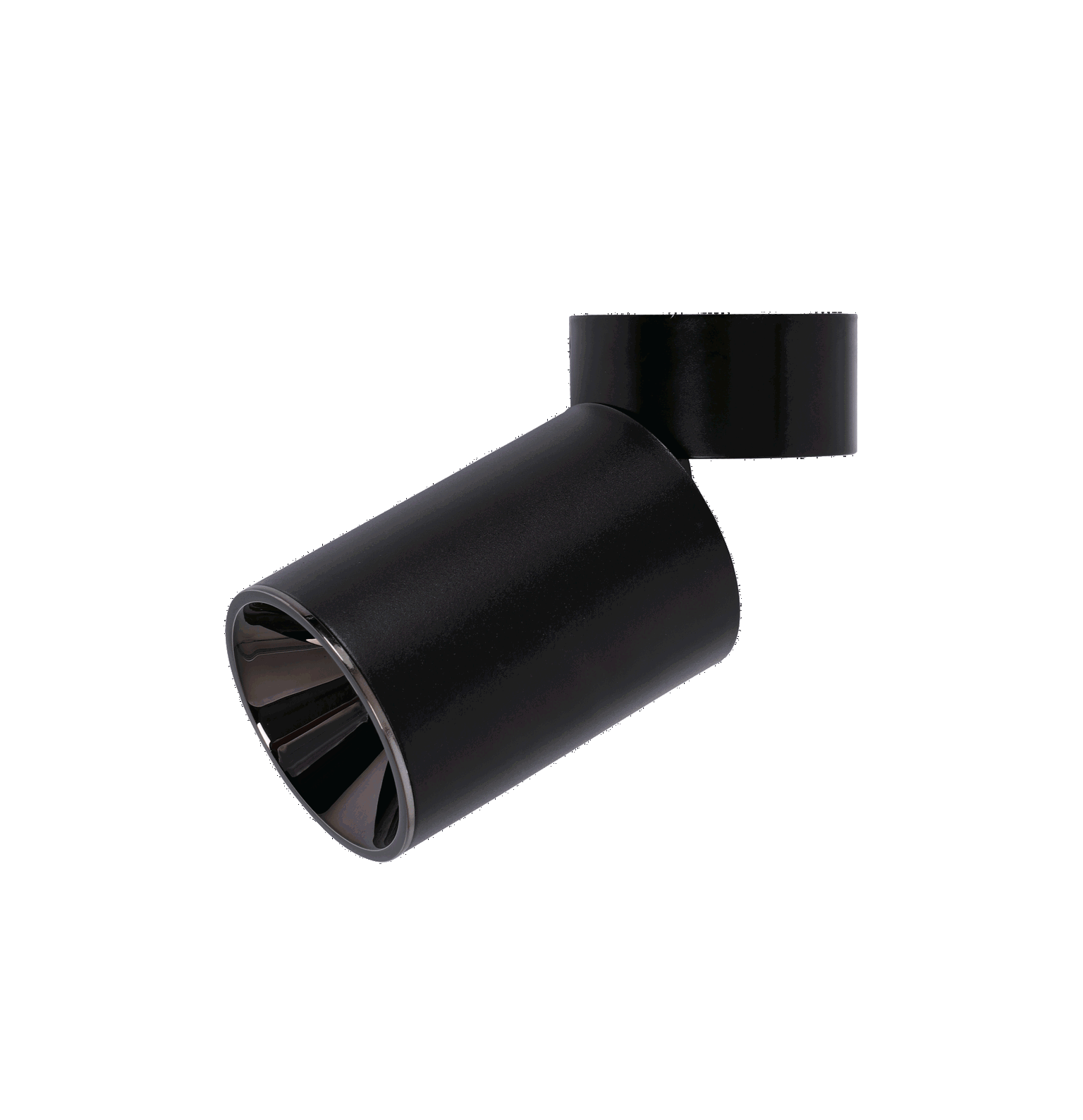Kryptinis šviestuvas TK LIGHTING LOGAN BLACK, 1 x GU10 max 10W-0
