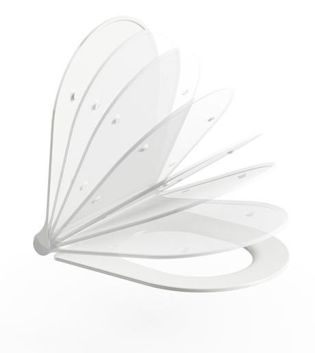 Unitazo dangtis RAVAK CHROME SLIM SC+QR, baltos sp. - 3