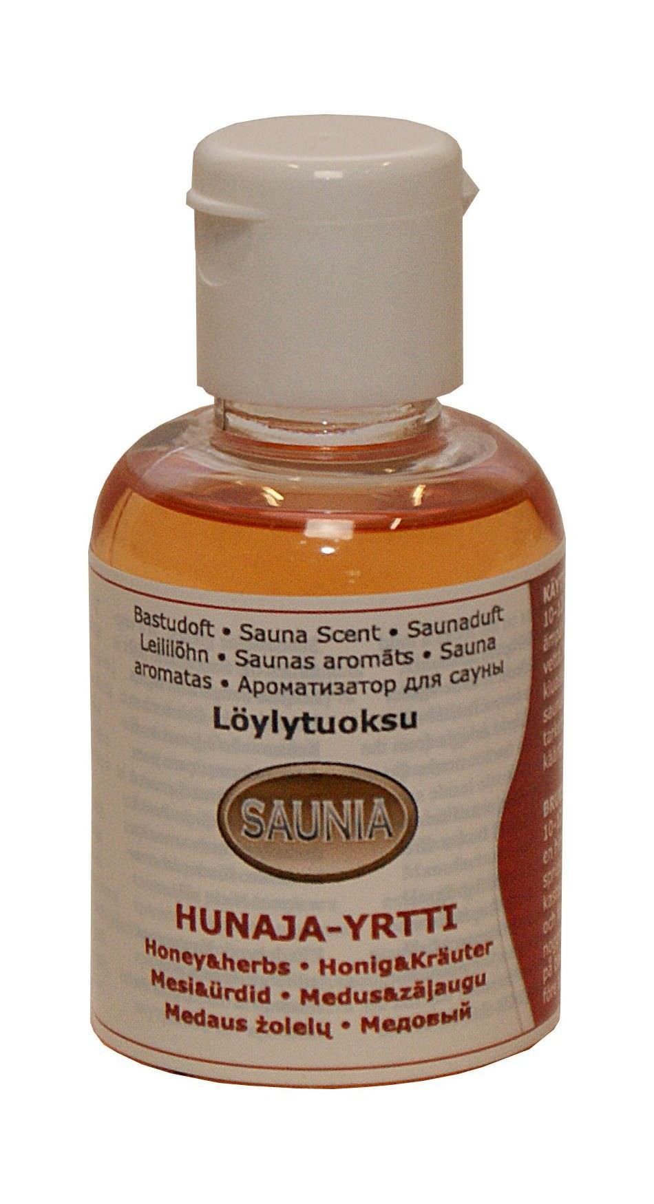 Pirties aromatas SAUNIA, medus ir žolelės, 50 ml