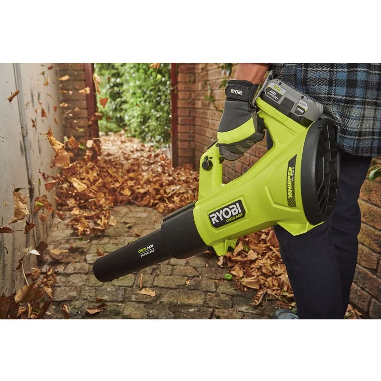 Akumuliatorinis lapų pūstuvas RYOBI ONE+ HP RY18BLXD-150, 18 V, 5,0 Ah, 12,7 m³/min, 193 km/h - 5