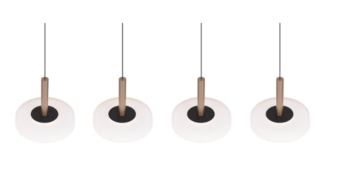 Lubinis LED šviestuvas TRIO CELESTE 4x7,5W 3000K 4x750lm aukščio reguliavimas 115x22x200cm-1
