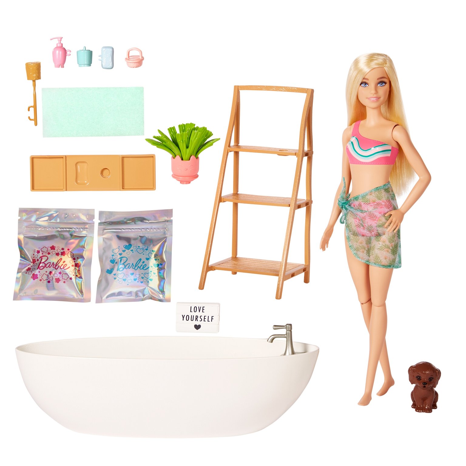 Barbie  vonios su muilo konfeti rinkinys - 6