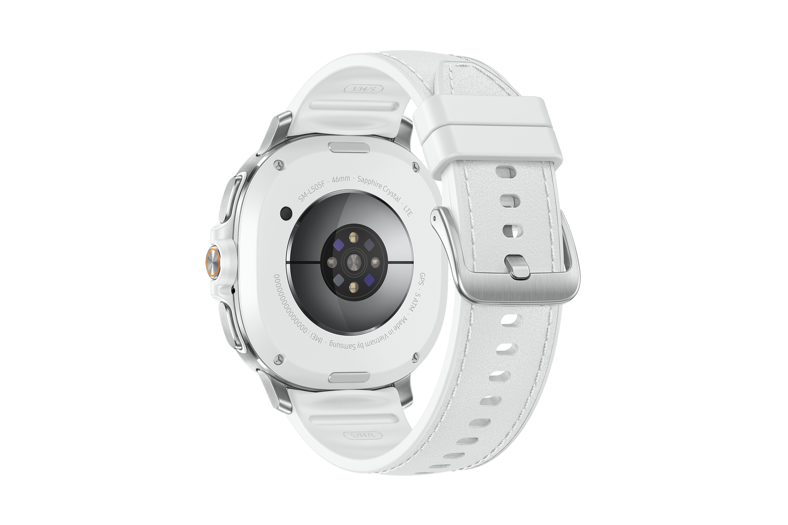 Išmanusis laikrodis Samsung Galaxy Watch 8 Classic LTE, 46mm, balta - 4