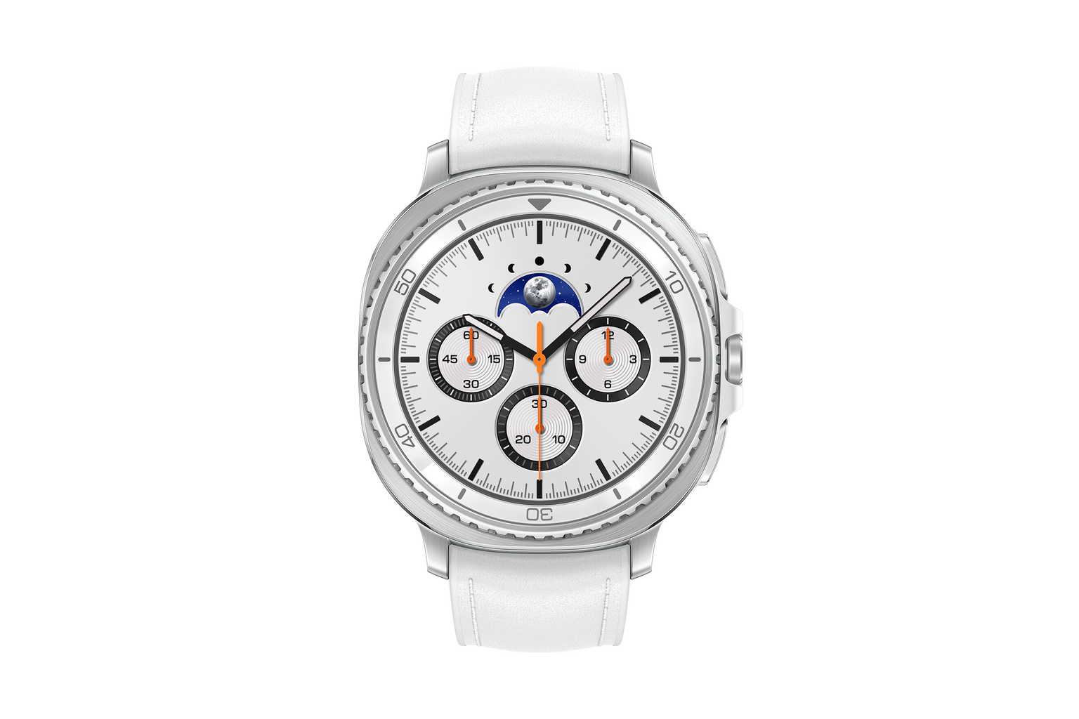 Išmanusis laikrodis Samsung Galaxy Watch 8 Classic LTE, 46mm, balta-1
