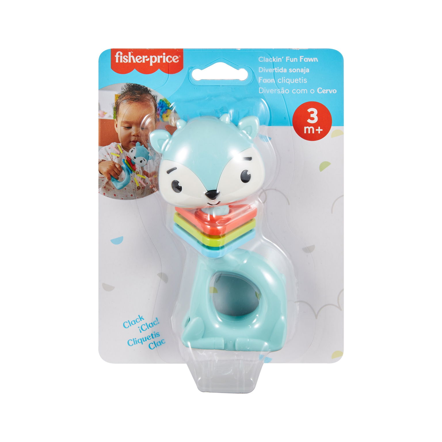Fisher Price barškučiai "Linksmieji gyvūnėliai" - 3