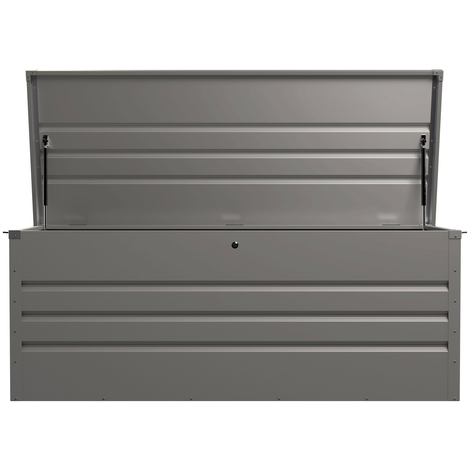 Sodo daiktadėžė Goteborg Maxi, Silver Grey, 165 x 69 x 62 cm - 4