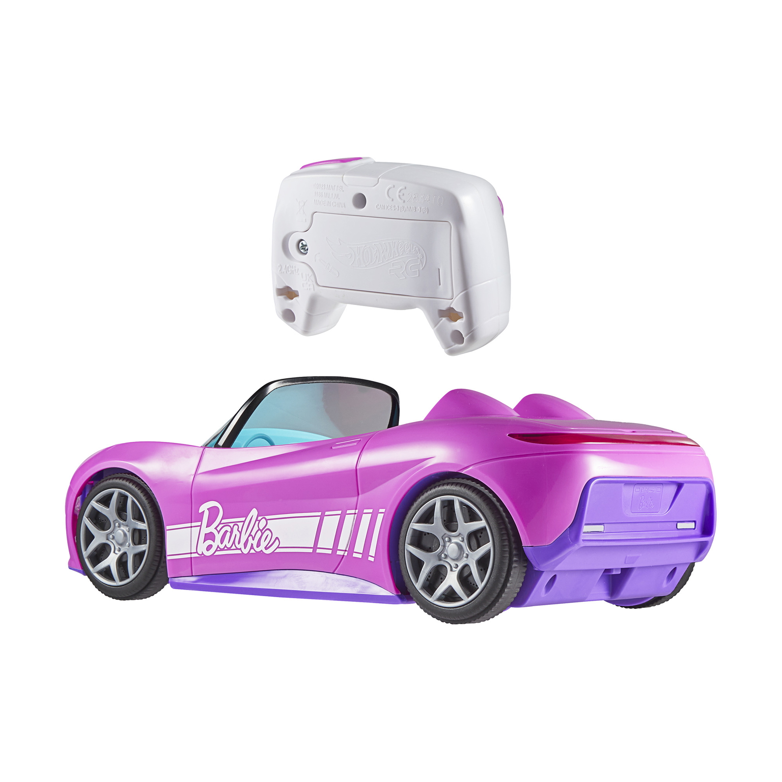 RC automodelis Hot Wheels „Barbie kabrioletas“ (JBH05) - 4