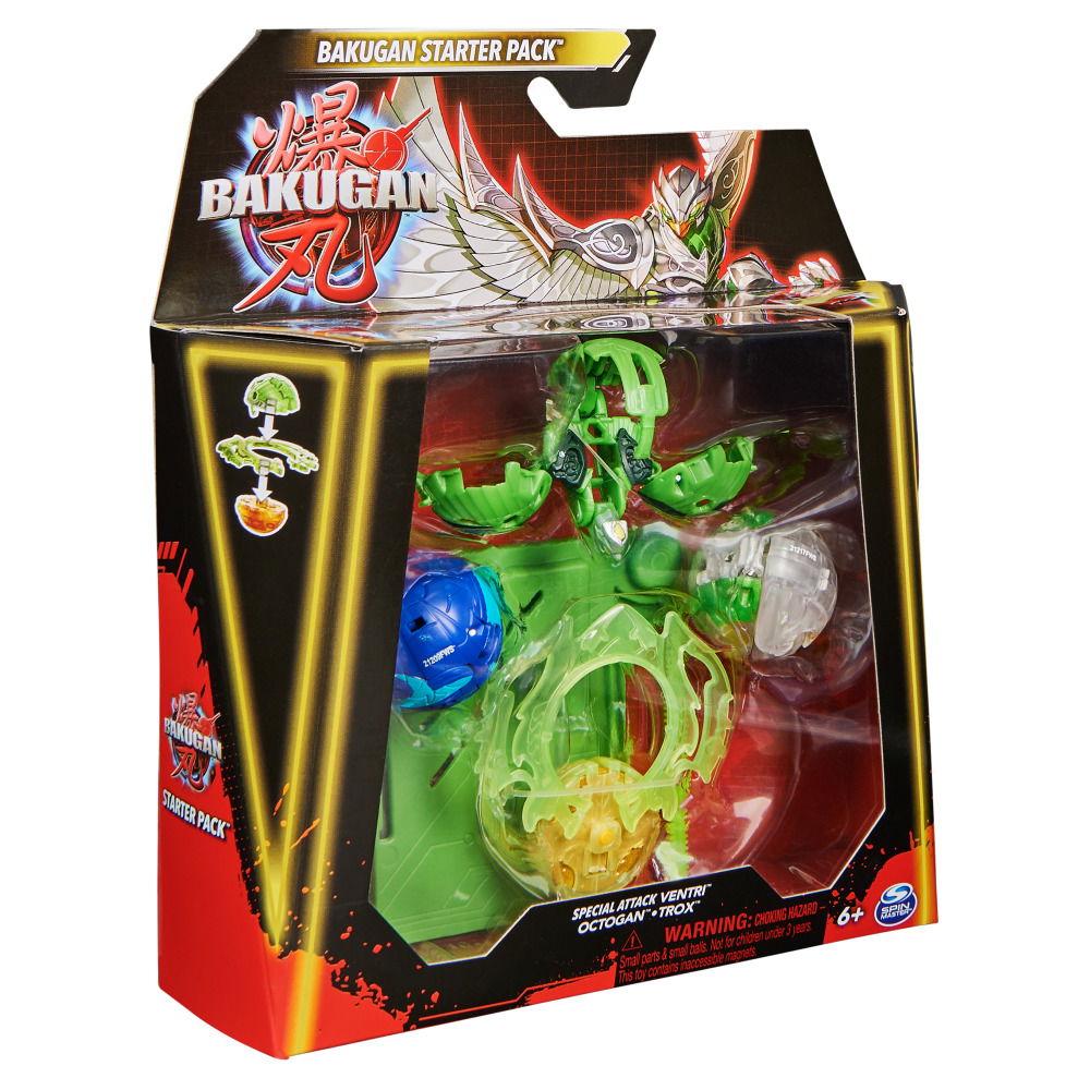 BAKUGAN pradedančiojo rinkinys Starter Pack 6066989, įvairių spalvų-2