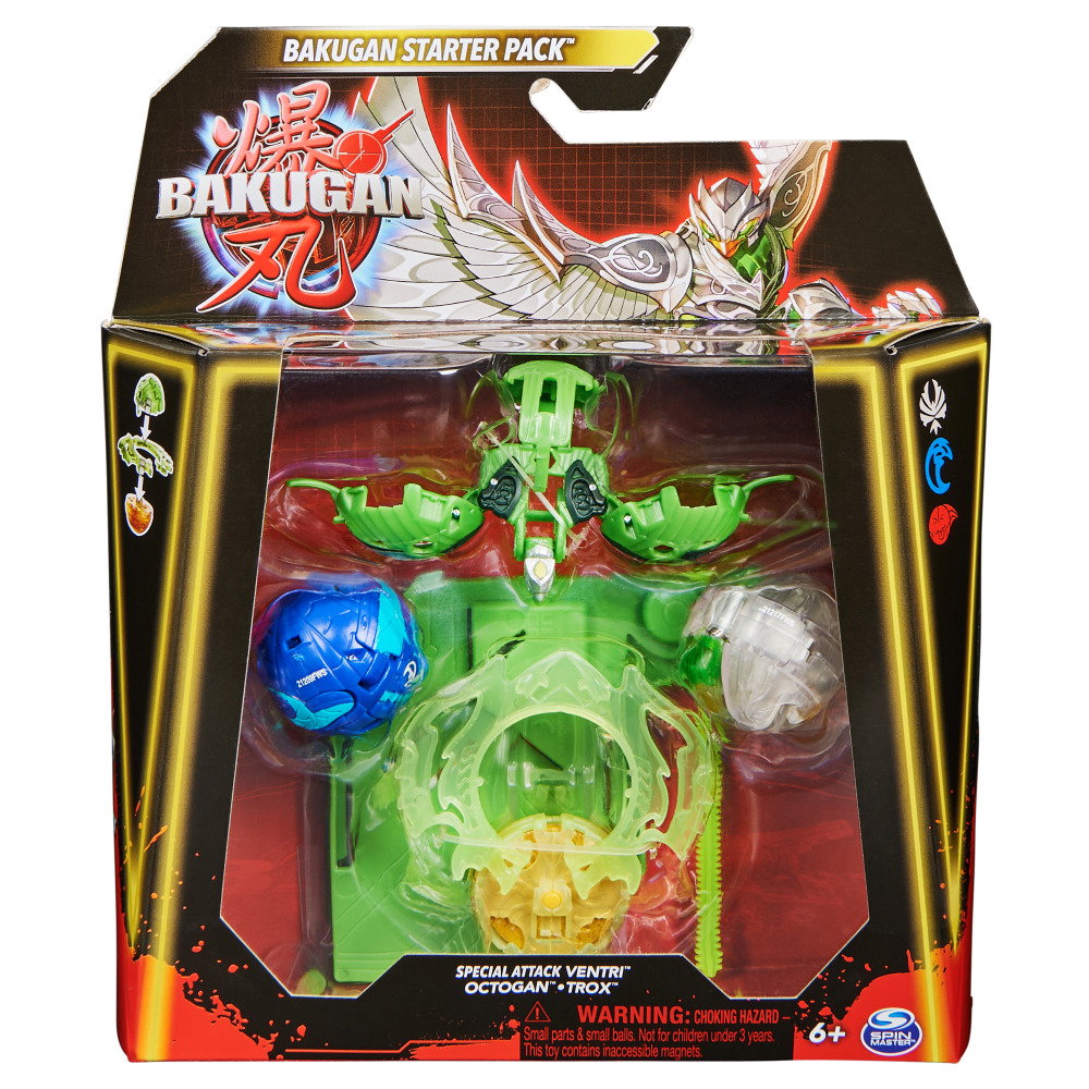 BAKUGAN pradedančiojo rinkinys Starter Pack 6066989, įvairių spalvų - 4
