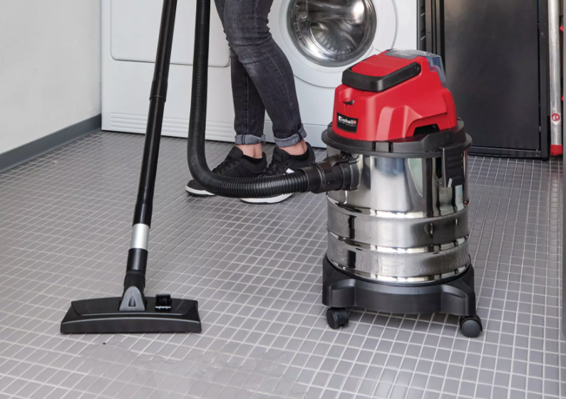 Akumuliatorinis dulkių siurblys EINHELL TC-VC 18/20 Li S-Solo, 18 V, 80 mbar, 20 l, be akumuliator. - 4