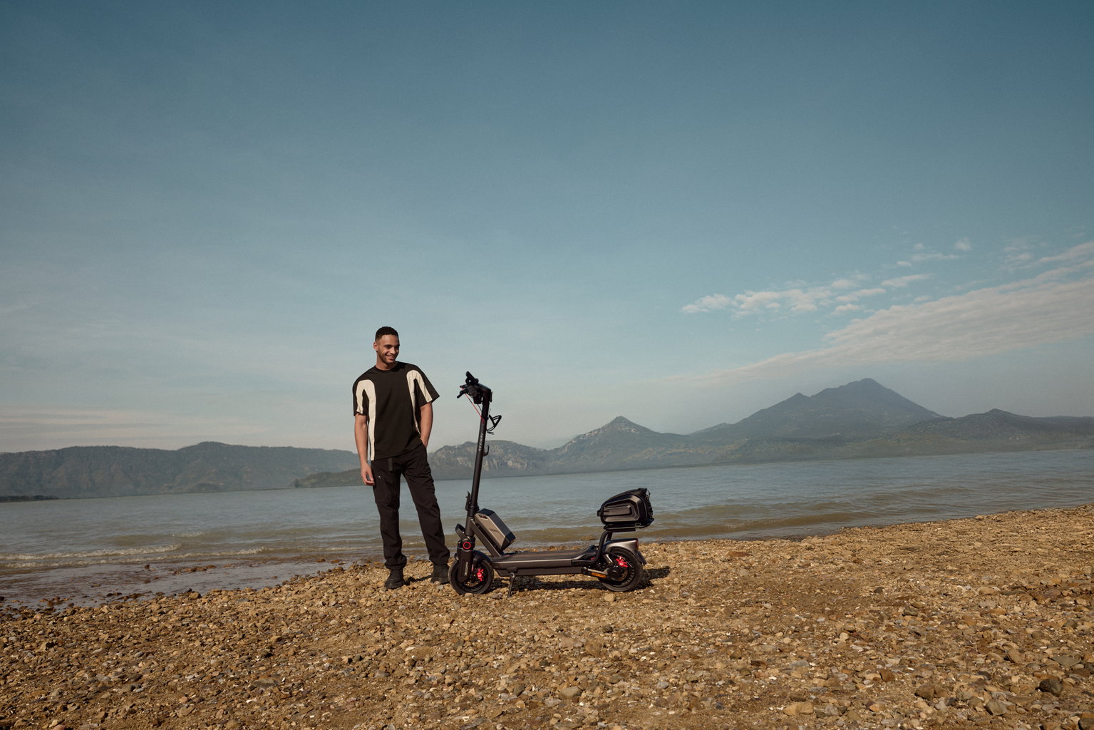 Elektrinis paspirtukas Segway MAX G3 E 2000W, juoda - 8