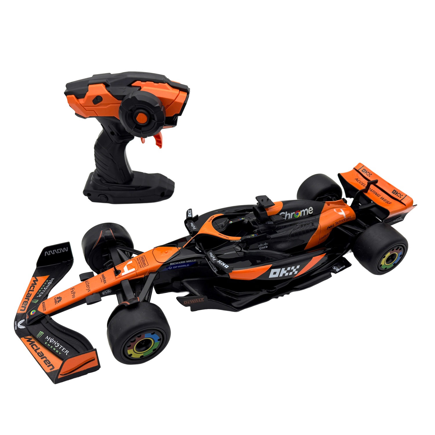 Radijo bangomis valdomas F1 MCLAREN automobilis, 1:14-1