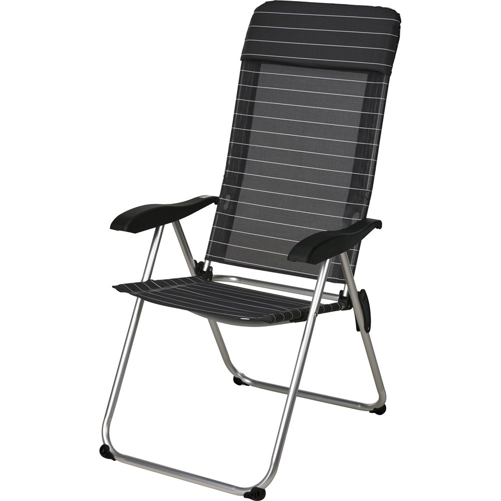 Lauko kėdė, 58 x 69 x 111 cm, juodos sp.