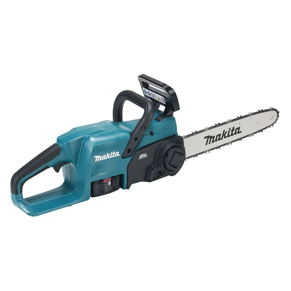 Akumuliatorinis grandininis pjūklas MAKITA DUC357RT, 18 V, 5,0 Ah Li-ion, 35 cm , 7,7 m/s-0