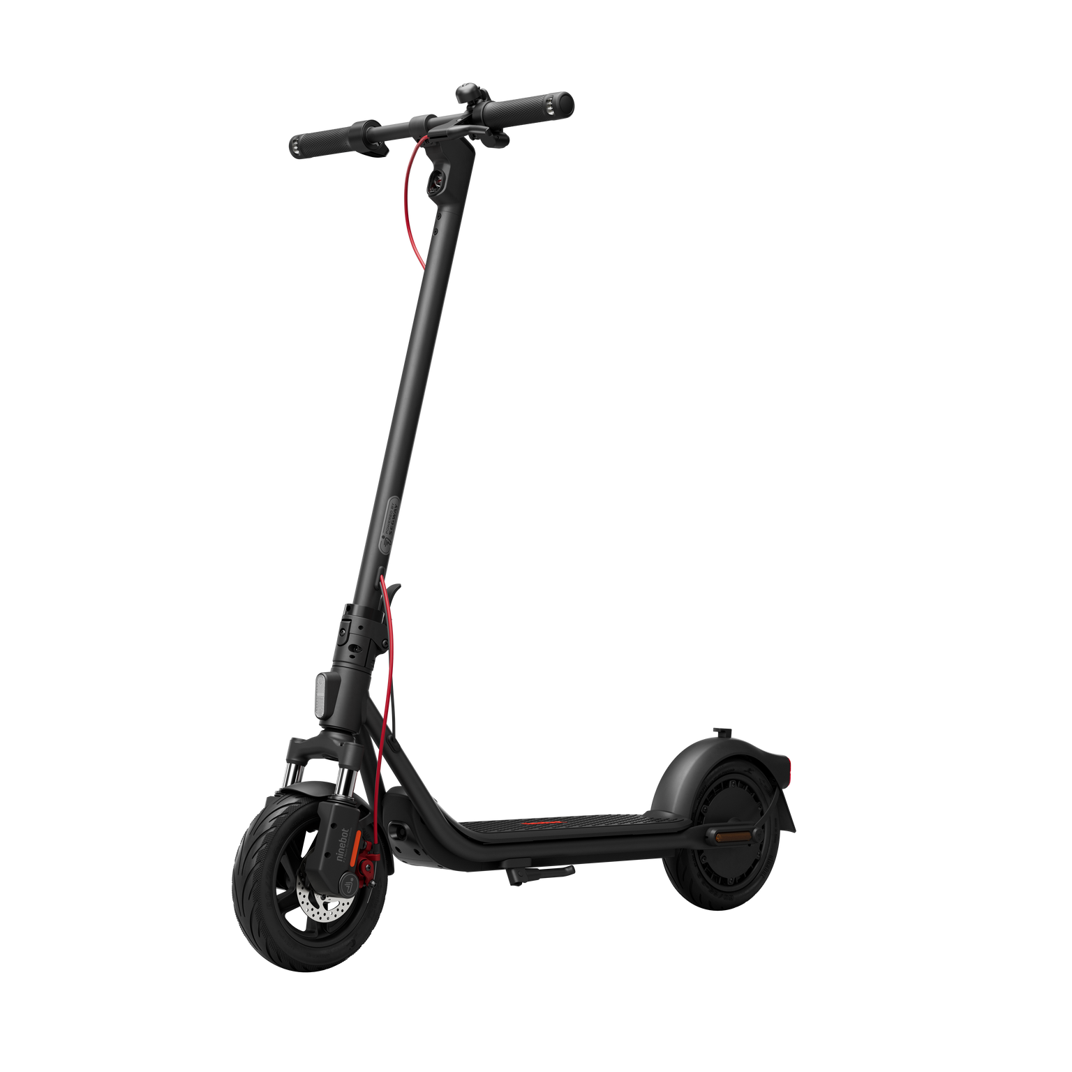 Elektrinis paspirtukas Ninebot by Segway F2 Pro E II, juoda/raudona-0