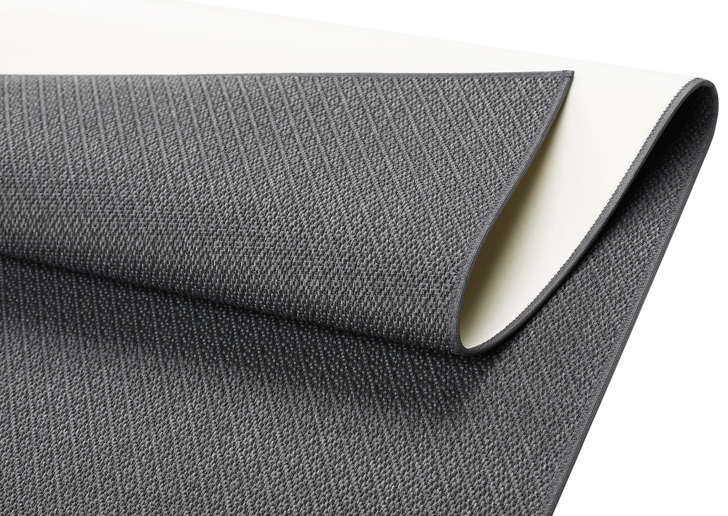 Kilimas su neslystančiu pagrindu NARMA BELLO CARBON, 200 x 80 cm, 100% polipropileno - 5