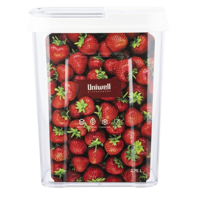 Birių produktų indas UNIWELL KONSO, 2,75 l-0