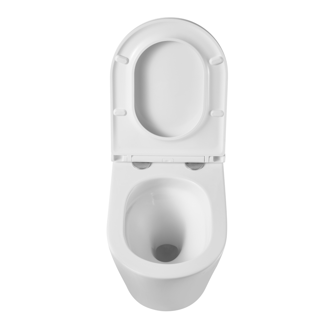 Pakabinamas unitazas Invena Limnos, su dangčiu, 360 mm x 495 mm - 6